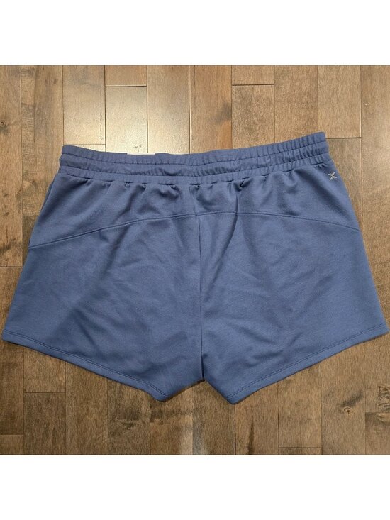 Xersion Pants - Xersion Womens Periwinkle Blue Athletic Shorts 5" Mid-Rise 1x
